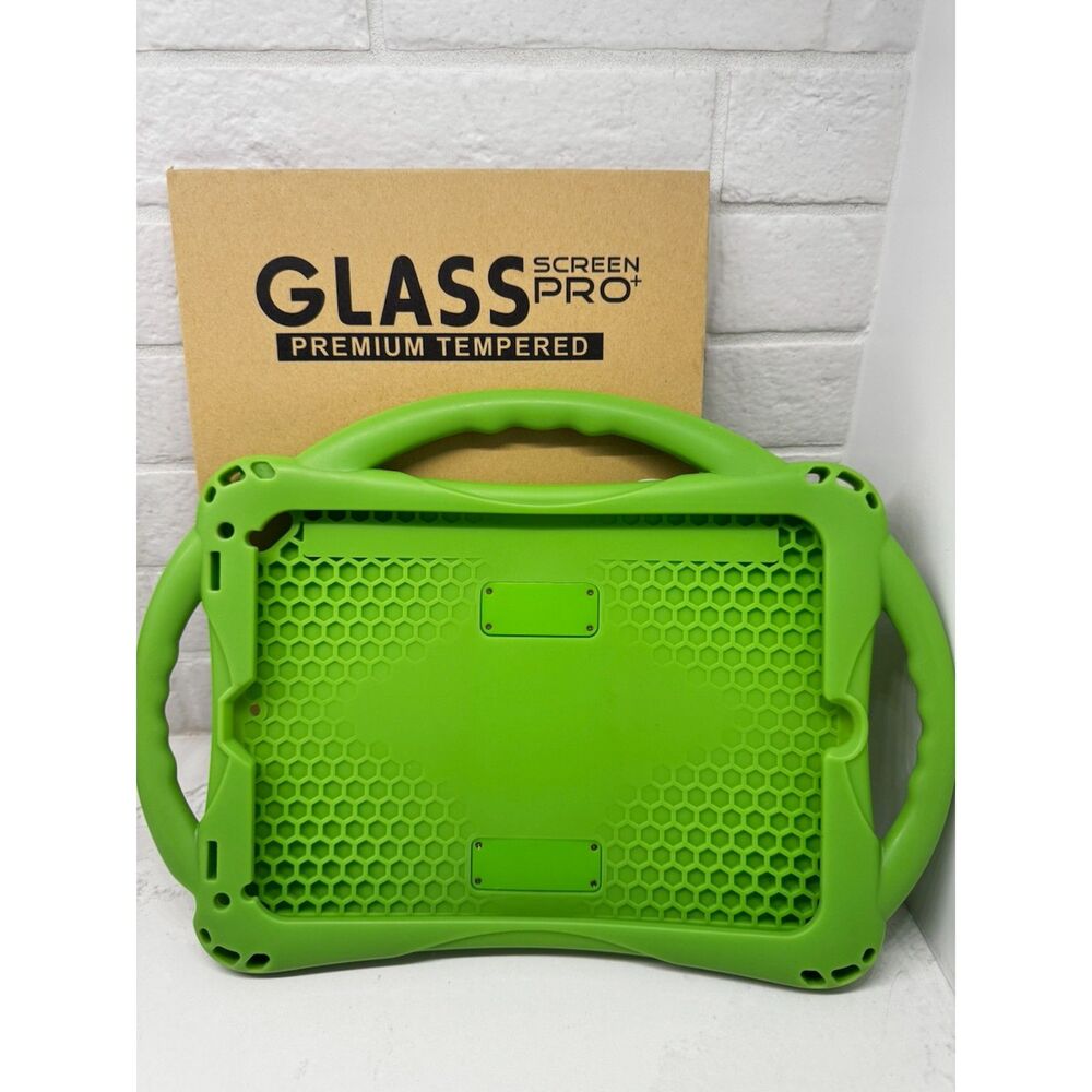 iPad Case And Screen Protector For Kids Silicone Handles 5th 6th Gen Air/Air 2